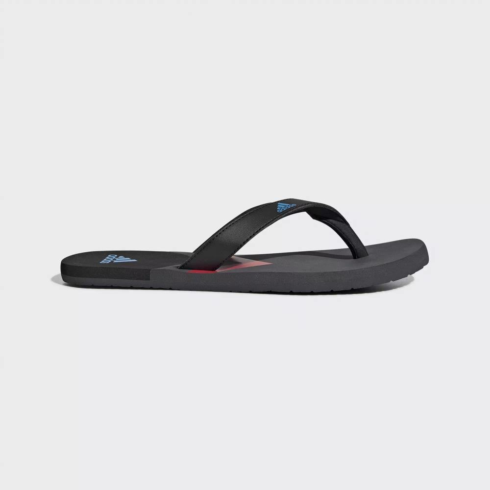 Adidas Eezay Chancletas Negros Para Hombre (MX-22167)